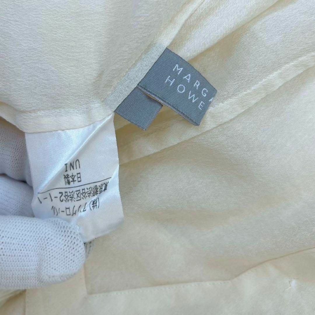 MARGARET HOWELL - 【美品】マーガレットハウエル シルク混 MARGARET HOWELL - 【美品】マーガレットハウエル シルク混