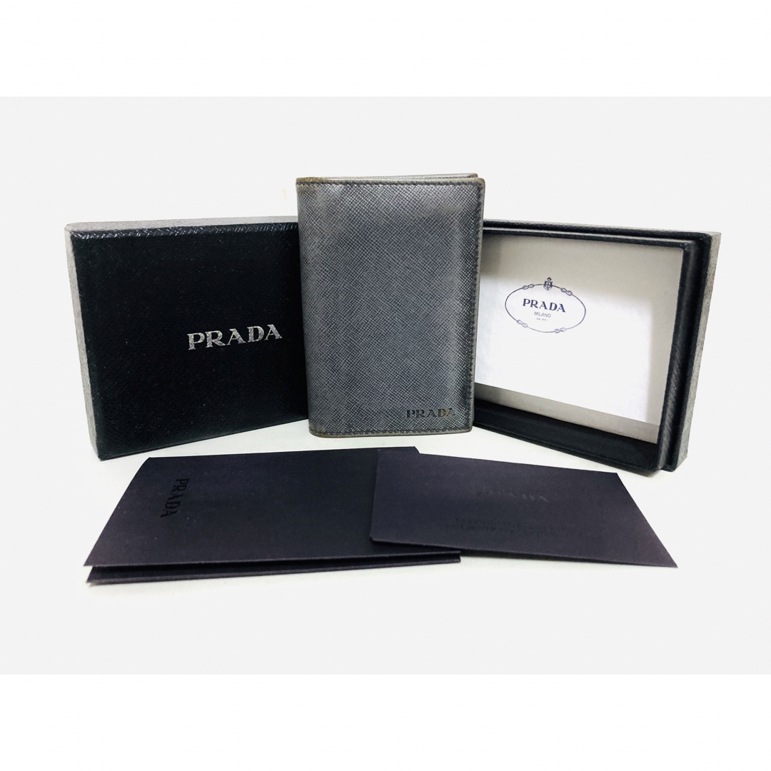 PRADA - 【限定】PRADA プラダ カードケース サフィアーノ PRADA - 【限定】PRADA プラダ カードケース サフィアーノ