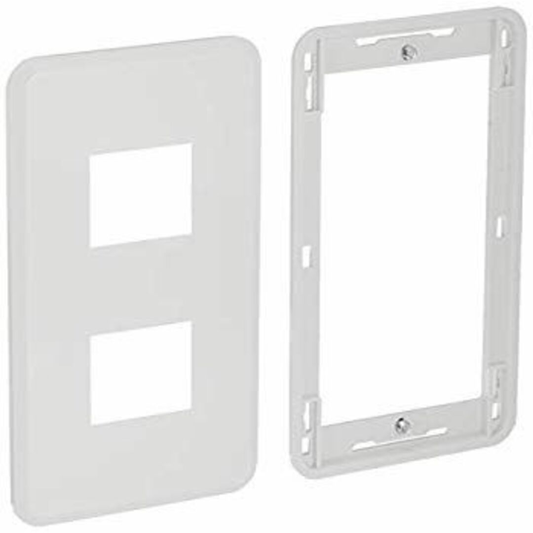 東芝ライテック プレート2個用(WW) WDG5412(WW) g6bh9ry スマホ/家電/カメラのスマホ/家電/カメラ その他(その他)の商品写真
