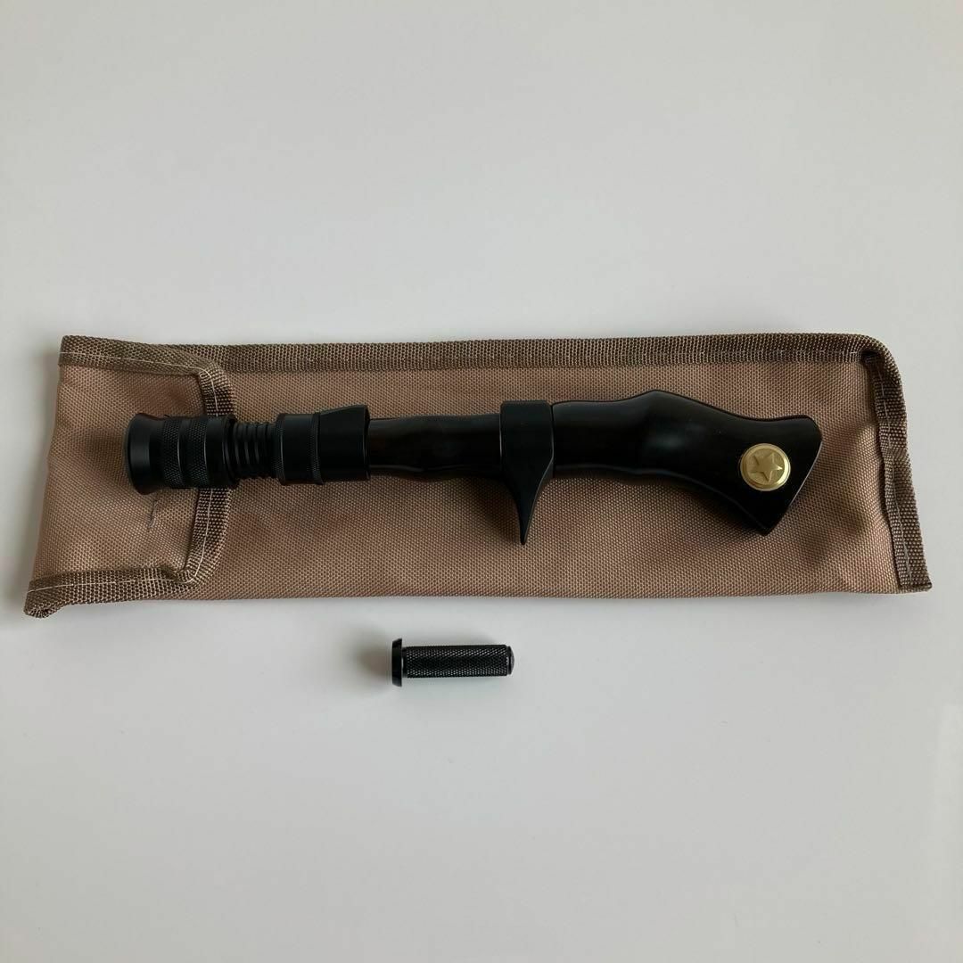 新品】ロッドビルディング ウッドガングリップ 天然木/ブラック 新品】ロッドビルディング ウッドガングリップ 天然木/ブラック