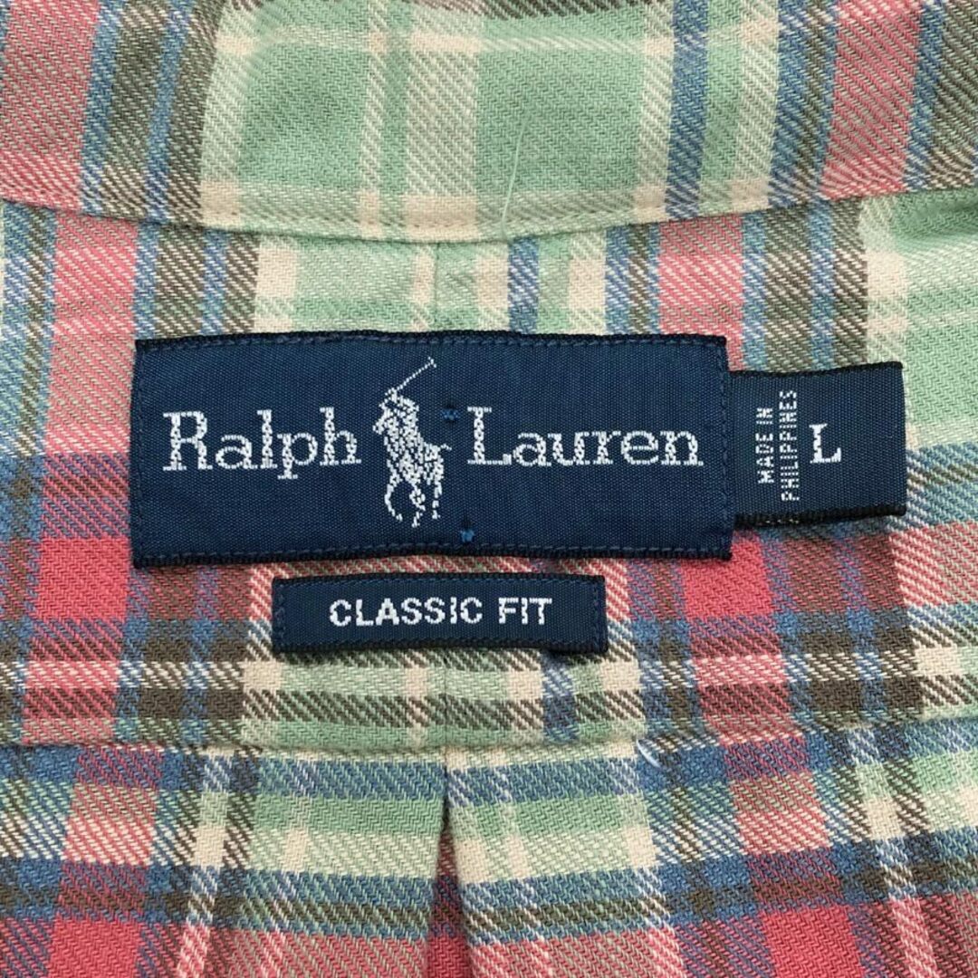 Ralph Lauren - ラルフローレン チェックシャツ 長袖 ポニー刺繍 Ralph Lauren - ラルフローレン チェックシャツ 長袖 ポニー刺繍