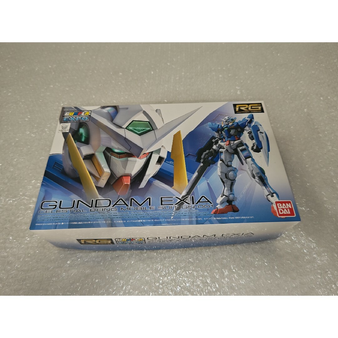 新品未使用 RG ガンダムエクシア エクストラフィニッシュVer. ガンダム00 エンタメ/ホビーのおもちゃ/ぬいぐるみ(プラモデル)の商品写真