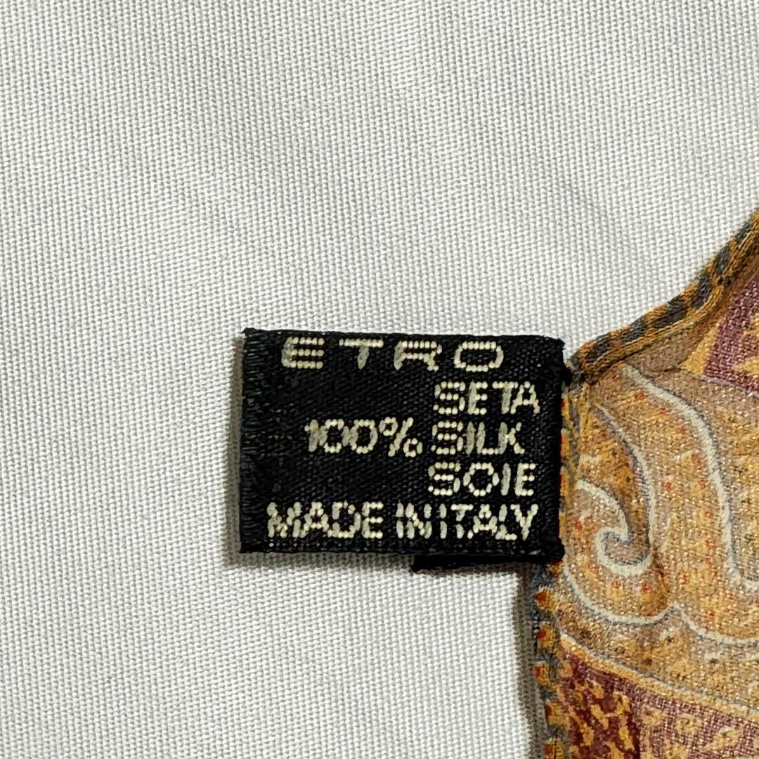 ETRO - ☆ETRO☆ ストール シフォン ペイズリー柄 シルク ETRO - ☆ETRO☆ ストール シフォン ペイズリー柄 シルク