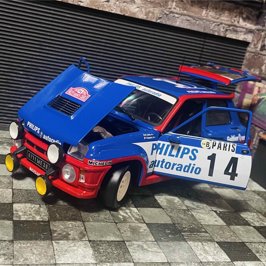 RENAULT - ワンオフカスタム 1/18 UH ルノー 5 Turbo 1983 RENAULT - ワンオフカスタム 1/18 UH ルノー 5 Turbo 1983