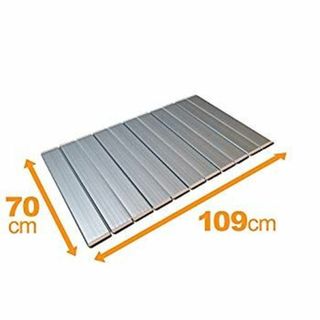 (未使用･未開封品)　東プレ 折りたたみ 風呂ふた 抗菌 Ag+ メタリックグレー 幅70×長さ109cm 日本製 M11 ar3p5n1(タオル/バス用品)