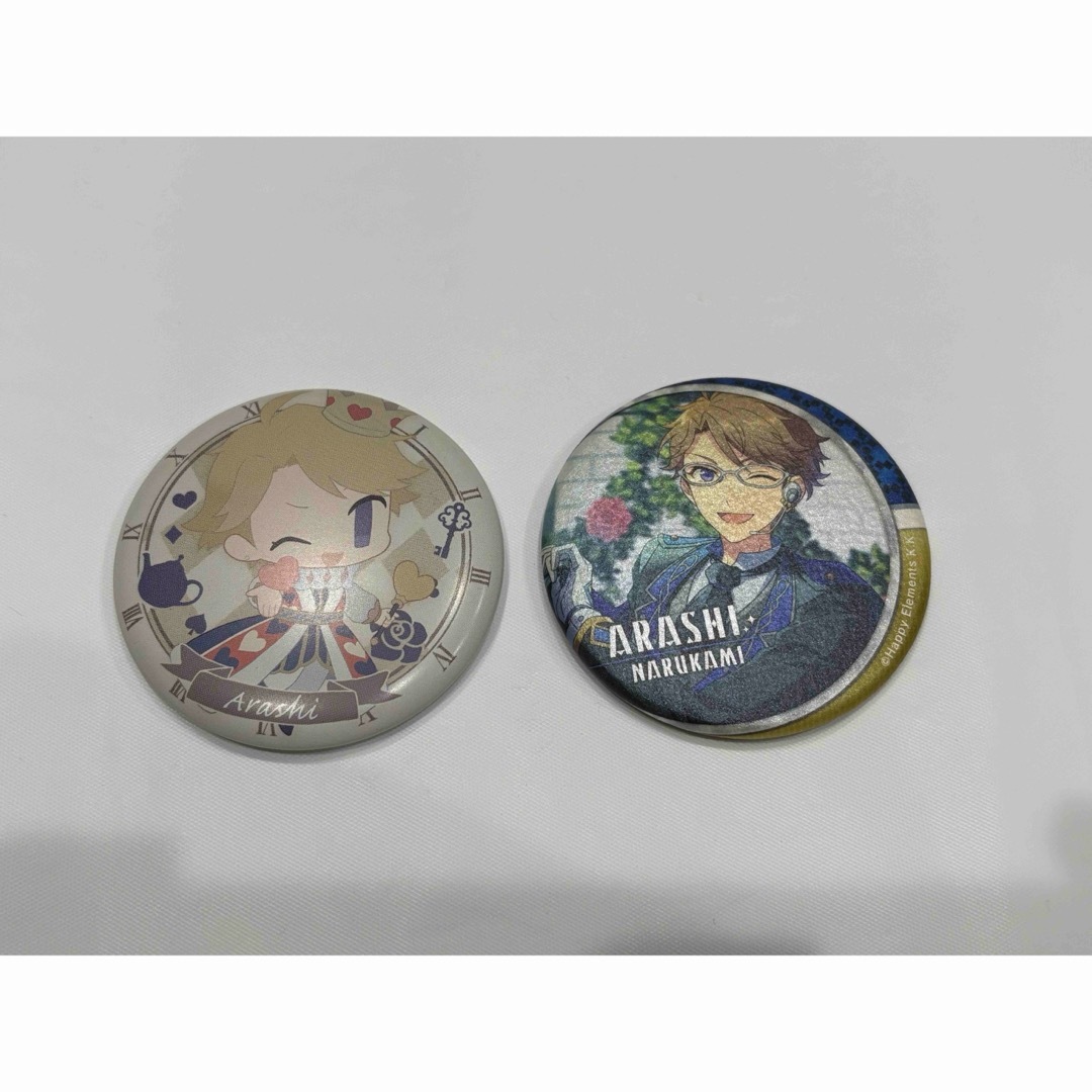 あんさんぶるスターズ 鳴上嵐 缶バッジ 2点セット あんスタの あんさんぶるスターズ 鳴上嵐 缶バッジ 2点セット あんスタの