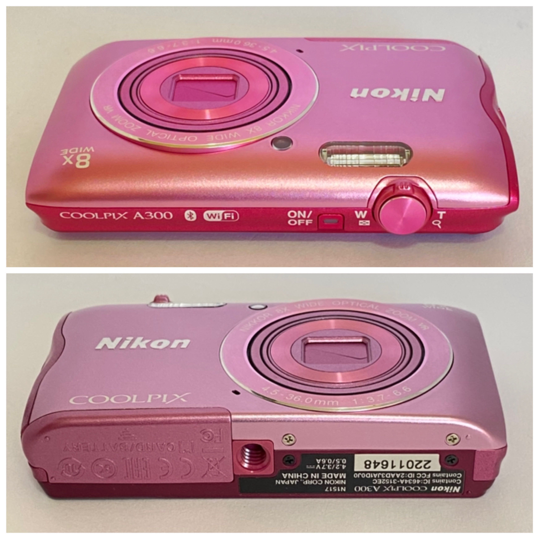 Nikon - 【美品】 nikon coolpix A300 ニコン コンデジ SDカード Nikon - 【美品】 nikon coolpix A300 ニコン コンデジ SDカード