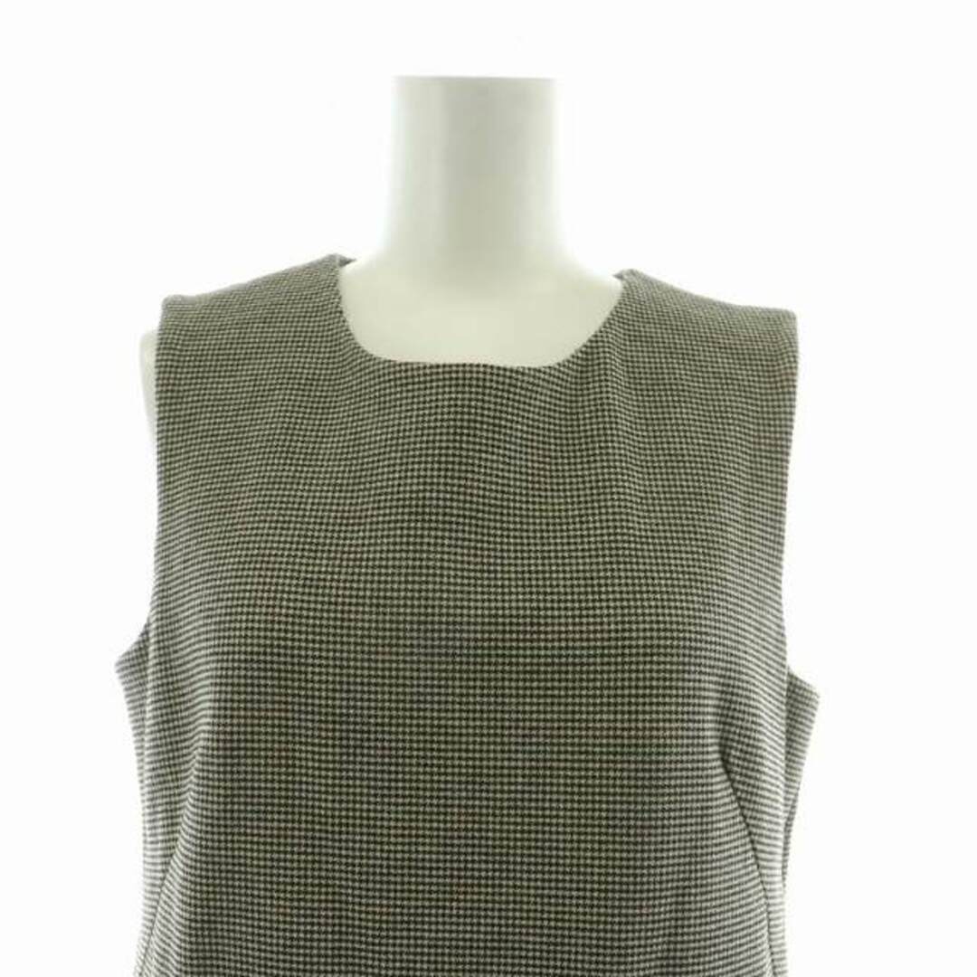 franche lippee - フランシュリッペ ワンピース ひざ丈 千鳥格子 franche lippee - フランシュリッペ ワンピース ひざ丈 千鳥格子