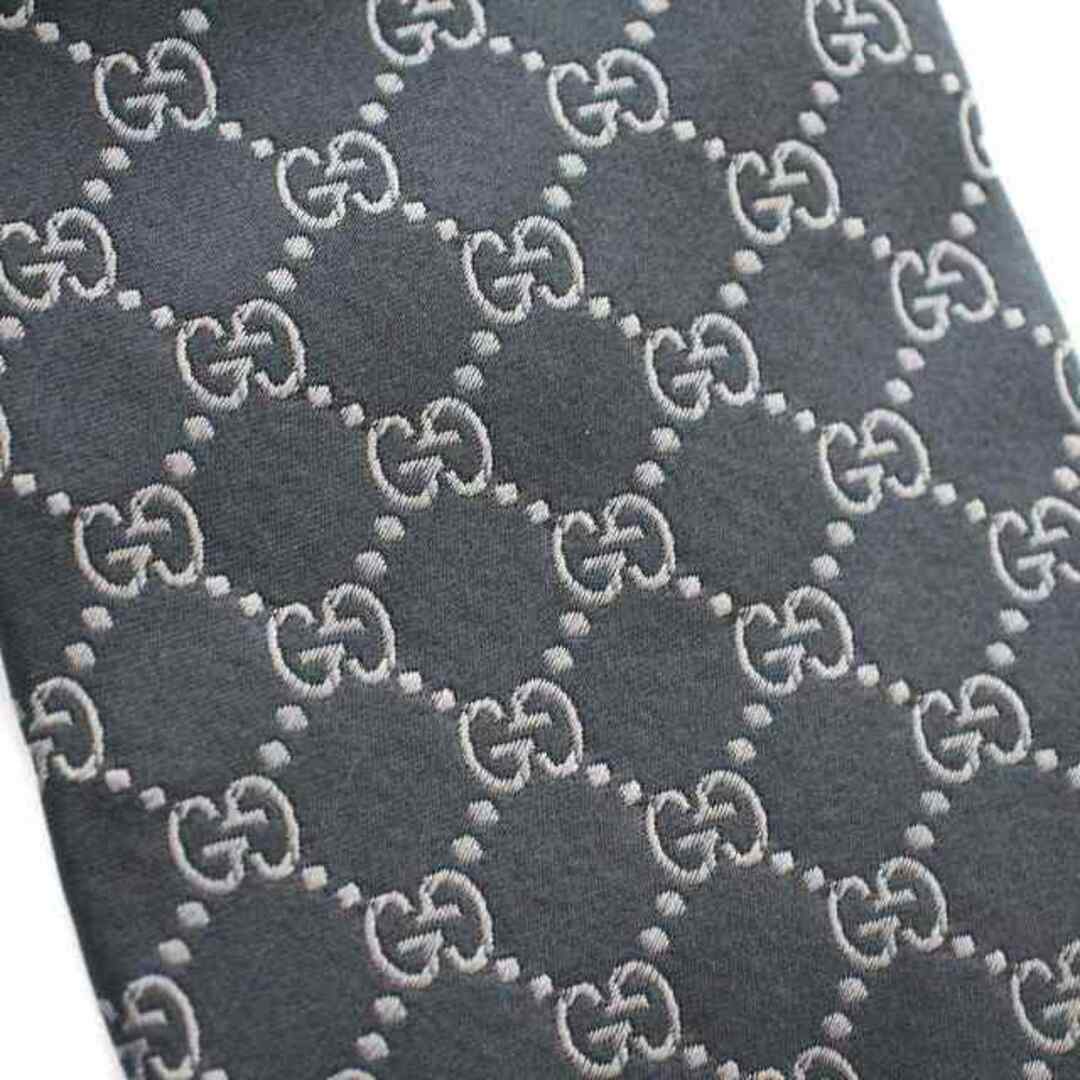 GUCCI - グッチ GUCCI ネクタイ GG柄 シルク グレーの通販 by GUCCI - グッチ GUCCI ネクタイ GG柄 シルク グレーの通販 by