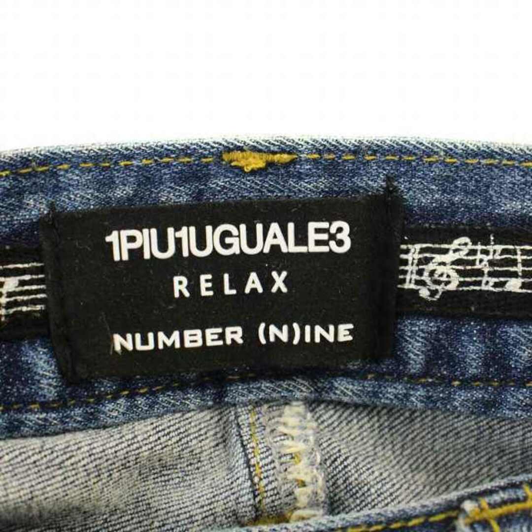 NUMBER (N)INE - ナンバーナイン 1piu1uguale3 デニムパンツ NUMBER (N)INE - ナンバーナイン 1piu1uguale3 デニムパンツ