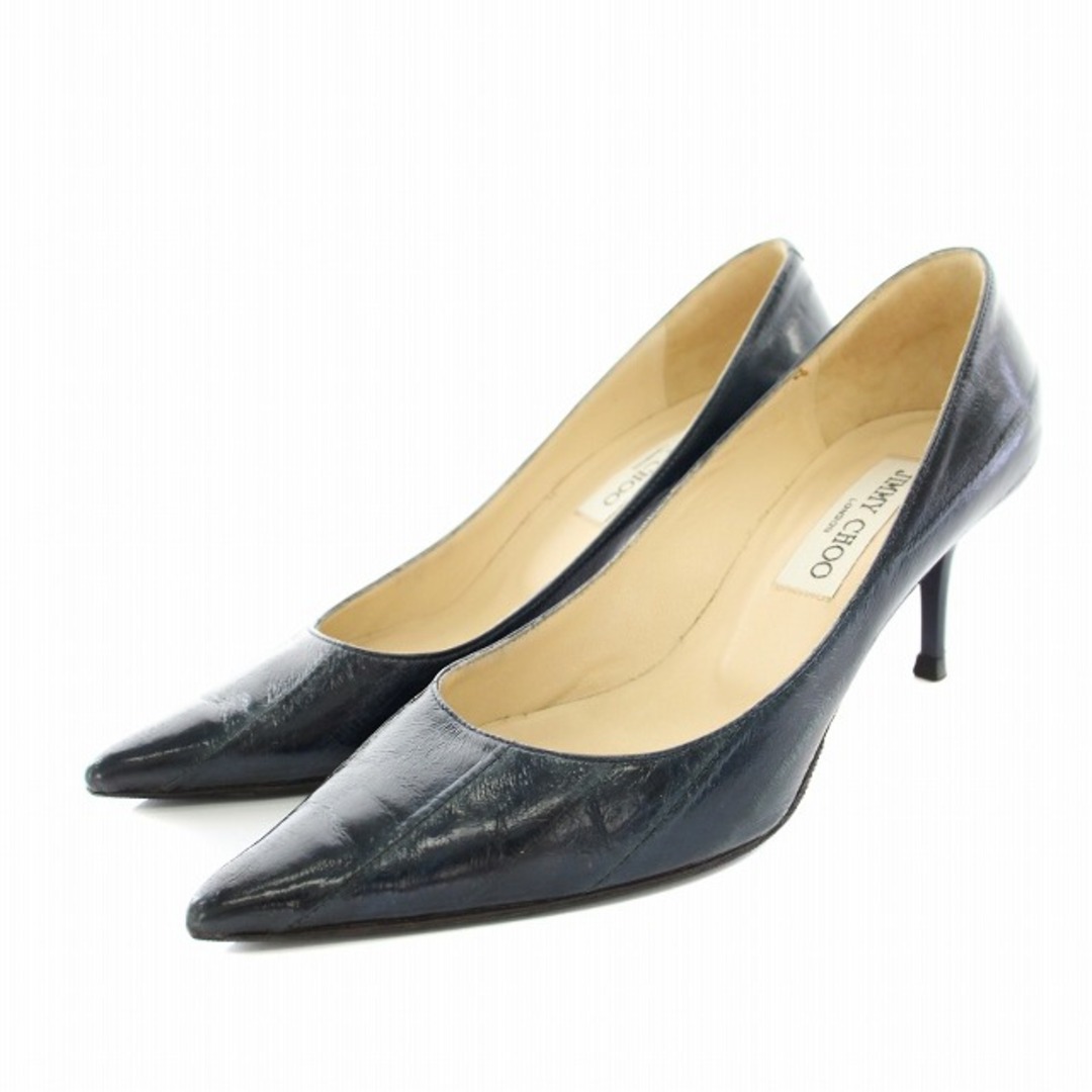 JIMMY CHOO - ジミーチュウ パンプス ポインテッドトゥ ビブラム JIMMY CHOO - ジミーチュウ パンプス ポインテッドトゥ ビブラム