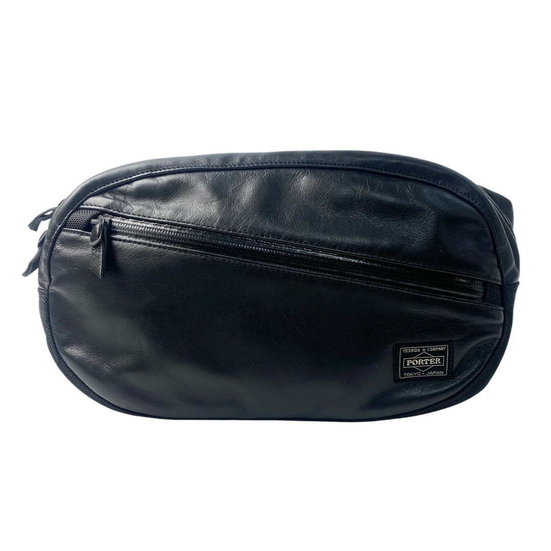 PORTER - 新品 ポーター PORTER メンズ レザー ウエストポーチ PORTER - 新品 ポーター PORTER メンズ レザー ウエストポーチ