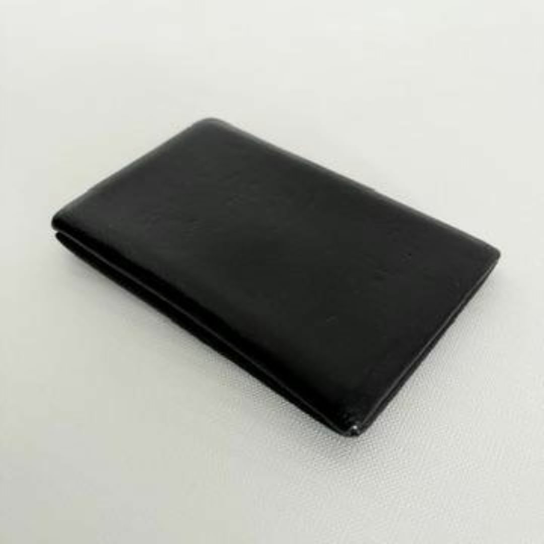 HERMES - 『エルメス』カルヴィ ノワール 黒 シェーブル カード HERMES - 『エルメス』カルヴィ ノワール 黒 シェーブル カード