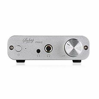 Sabaj PHA2 ポータブル デジタル ヘッドフォンアンプ デスクトップ Hifi オーディオ AMP TPA6120A2 RCA/3.5mm/6.35mm 出力 銀 2zzhgl6(アンプ)