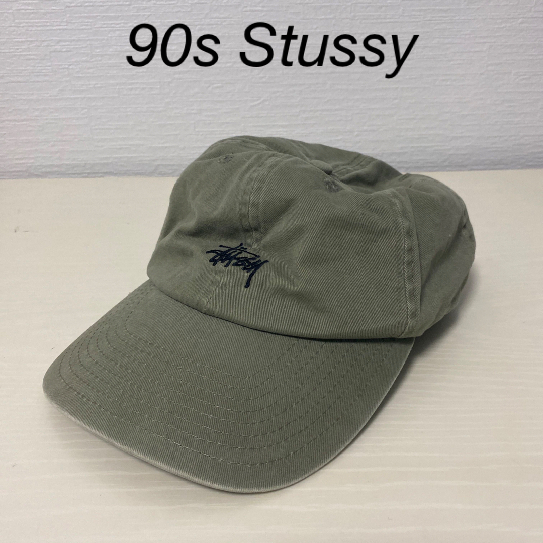 STUSSY - 90sOLDStussyステューシーストゥーシー紺タグカーキ STUSSY - 90sOLDStussyステューシーストゥーシー紺タグカーキ
