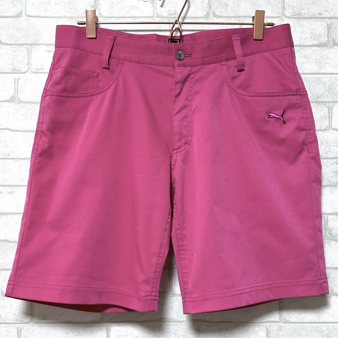 PUMA - PUMA GOLF プーマゴルフ 美色 ストレッチ ハーフパンツ PUMA - PUMA GOLF プーマゴルフ 美色 ストレッチ ハーフパンツ