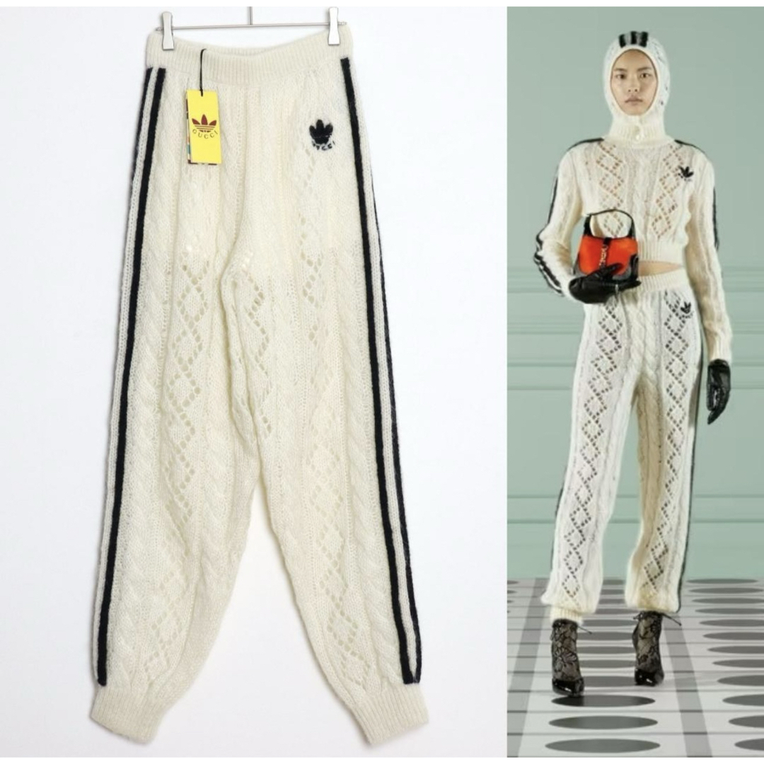 GUCCI - adidas×GUCCI 正規品 22AW モヘアニット トップス+ GUCCI - adidas×GUCCI 正規品 22AW モヘアニット トップス+