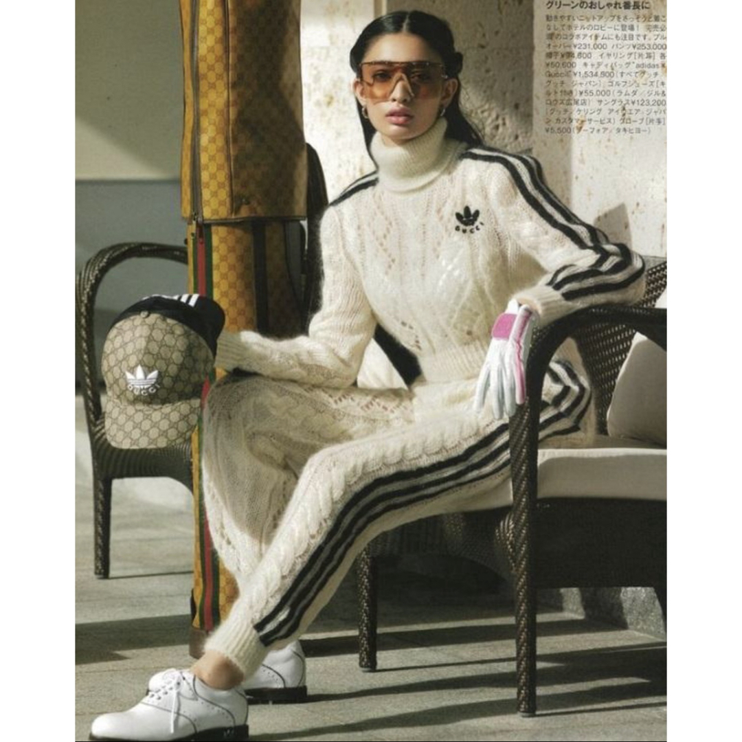 GUCCI - adidas×GUCCI 正規品 22AW モヘアニット トップス+ GUCCI - adidas×GUCCI 正規品 22AW モヘアニット トップス+