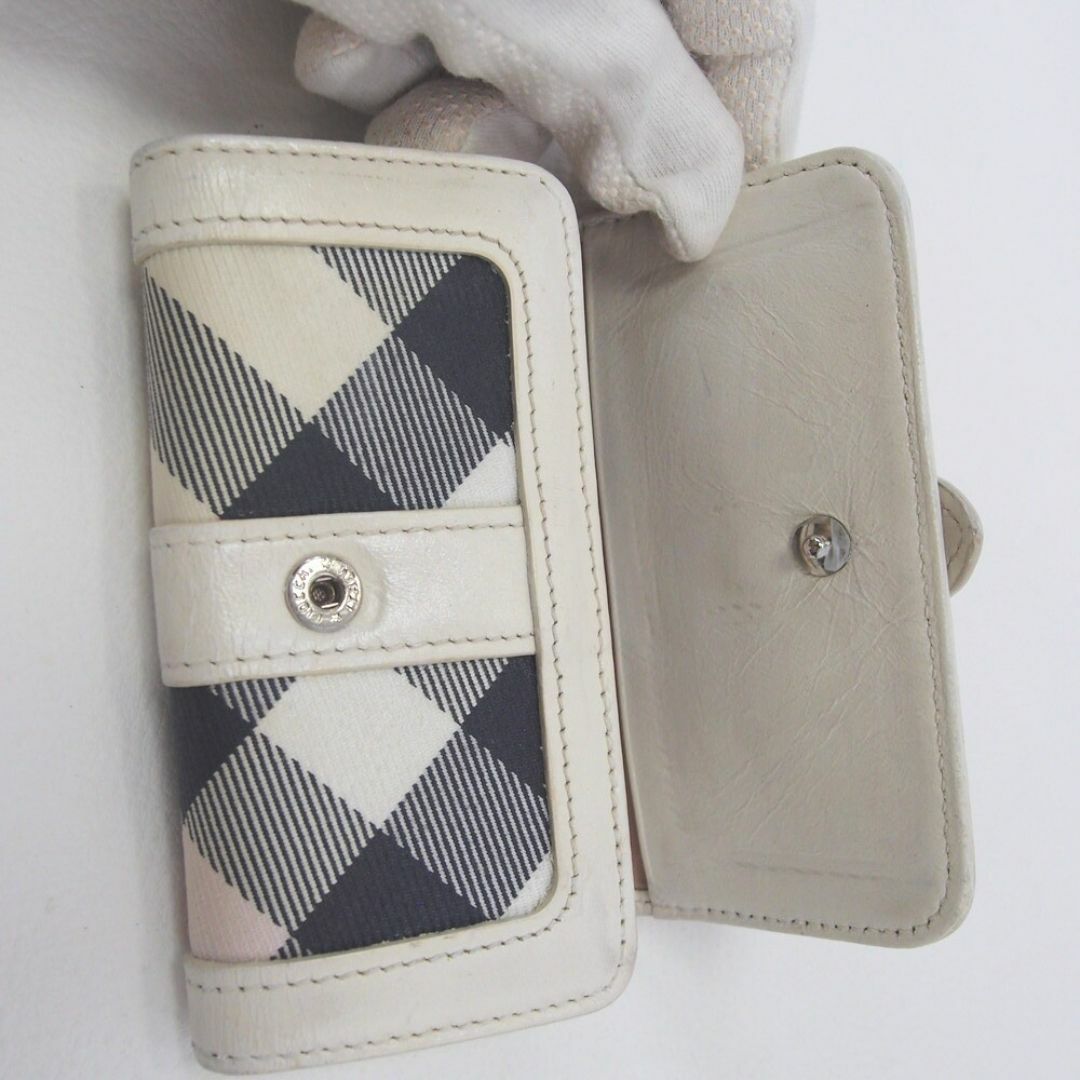 BURBERRY キーケース バーバリーキーホルダー ノバチェック BURBERRY キーケース バーバリーキーホルダー ノバチェック