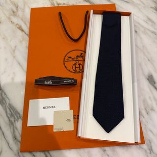 HERMES - 美品 エルメス ネクタイ ハイブランド H柄 ファソネ HERMES - 美品 エルメス ネクタイ ハイブランド H柄 ファソネ