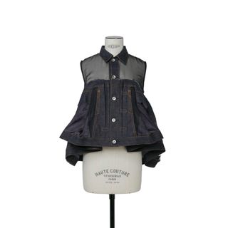 sacai - 未使用品 sacai Floral Print ワンピース 紫系花柄の sacai - 未使用品 sacai Floral Print ワンピース 紫系花柄の