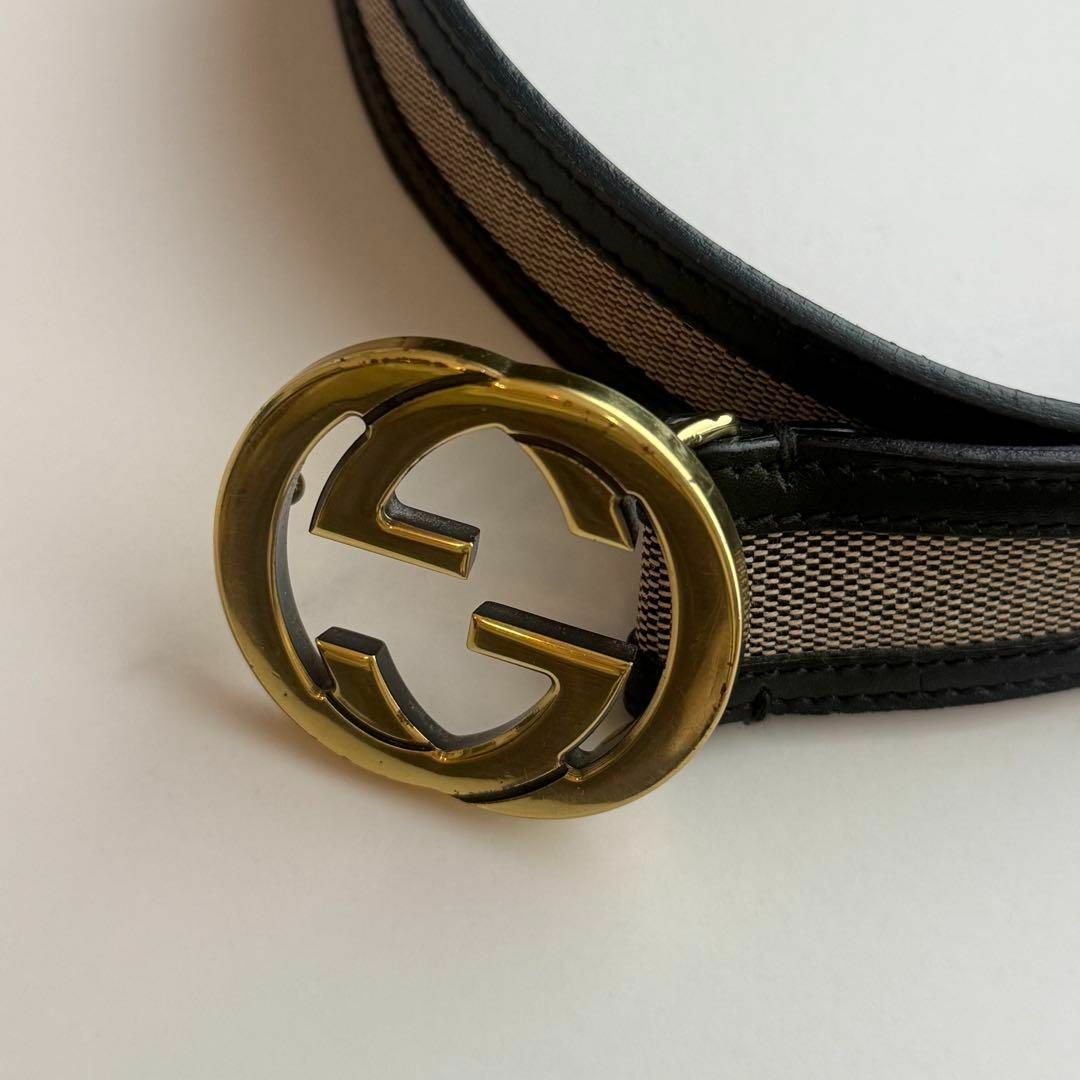 GUCCI - 【1点限り】GUCCI グッチ インターロッキング レザー GUCCI - 【1点限り】GUCCI グッチ インターロッキング レザー