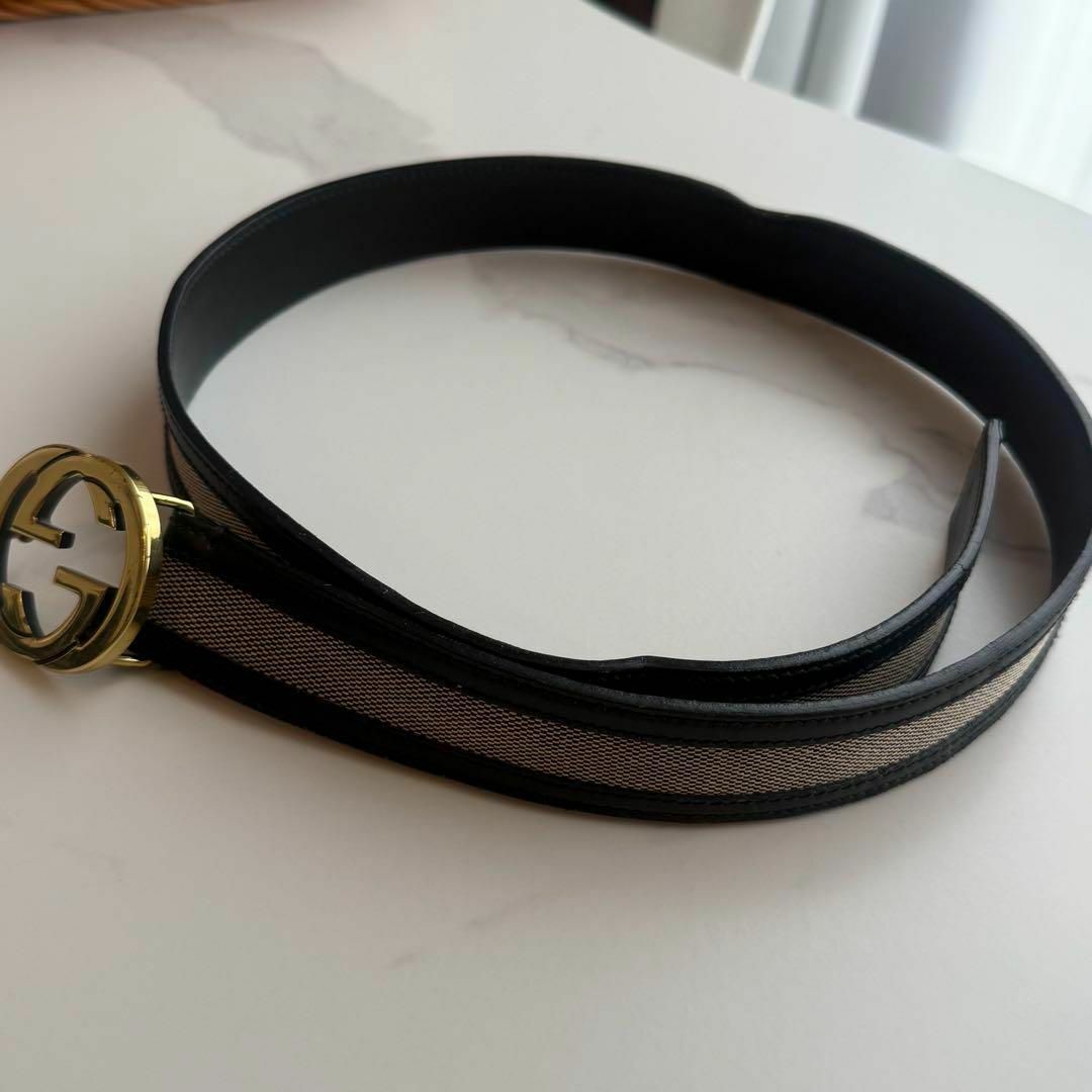 GUCCI - 【1点限り】GUCCI グッチ インターロッキング レザー GUCCI - 【1点限り】GUCCI グッチ インターロッキング レザー