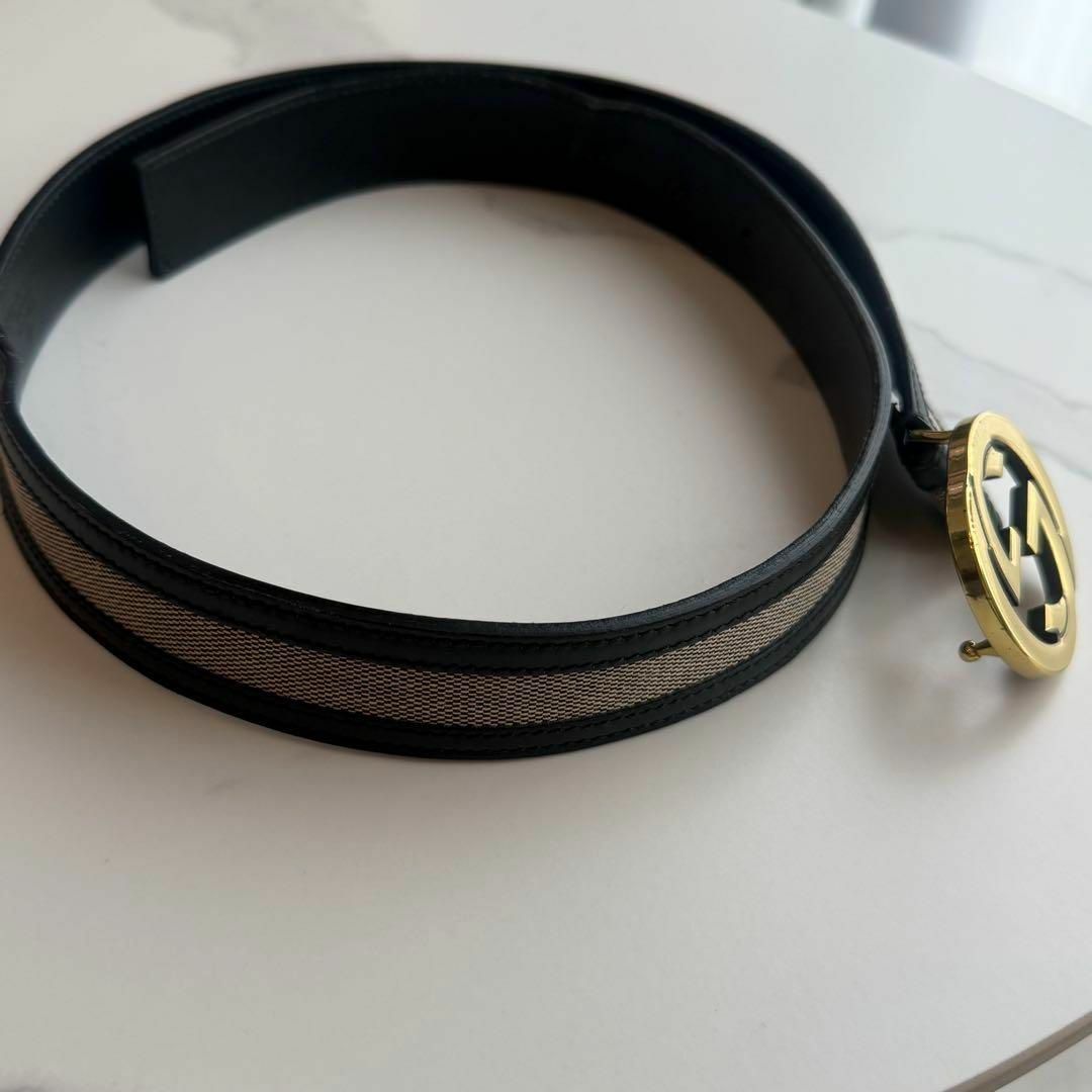 GUCCI - 【1点限り】GUCCI グッチ インターロッキング レザー GUCCI - 【1点限り】GUCCI グッチ インターロッキング レザー