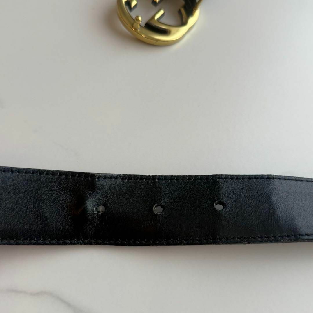 GUCCI - 【1点限り】GUCCI グッチ インターロッキング レザー GUCCI - 【1点限り】GUCCI グッチ インターロッキング レザー