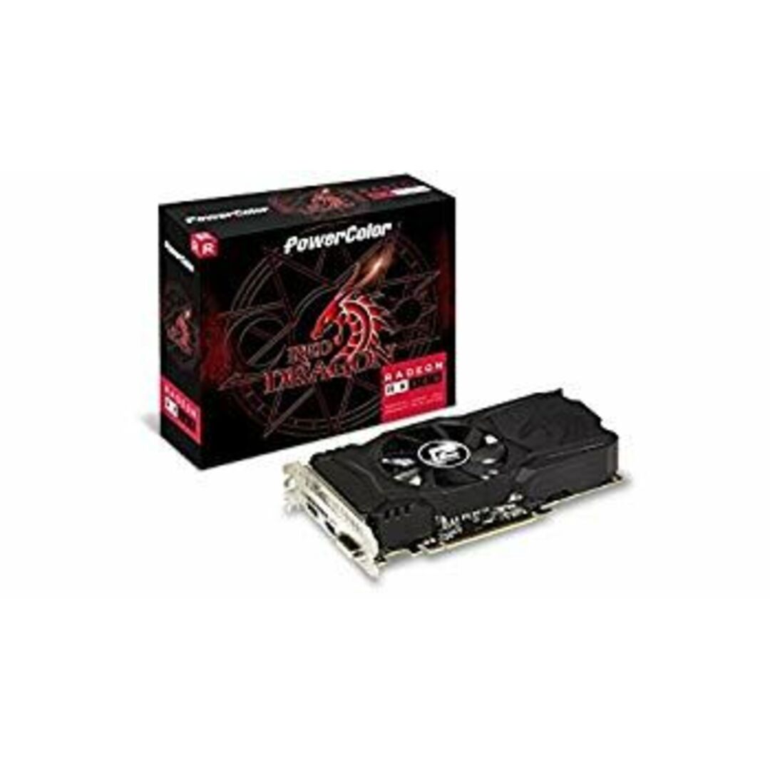 PowerColor AMD RX 560搭載 グラフィックボード 4GB AXRX 560 4GBD5-DHA n5ksbvb スマホ/家電/カメラのPC/タブレット(PCパーツ)の商品写真