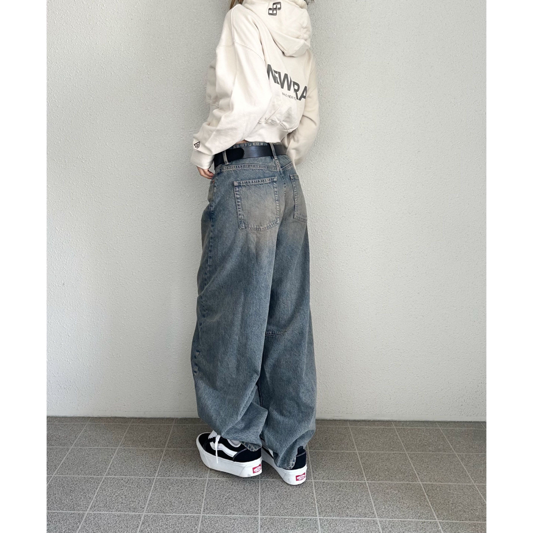 GYDA - 【GYDA】GYDA×NEWERA ショートスウェット パーカーの通販 GYDA - 【GYDA】GYDA×NEWERA ショートスウェット パーカーの通販