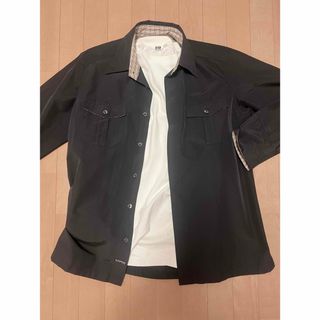 BURBERRY BLACK LABEL - バーバリー BLACK LABEL 半袖 シャツ BURBERRY BLACK LABEL - バーバリー BLACK LABEL 半袖 シャツ