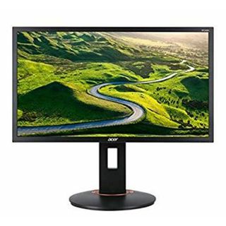 (未使用･未開封品)　Acer XF240H - LED monitor - 24" - 1920 x 1080 - TN - 350 cd/m2 - 1000:1 - 1 ms - DVI-D DisplayPort HDMI (MHL) - speakers - black 0pbj0lf(ディスプレイ)