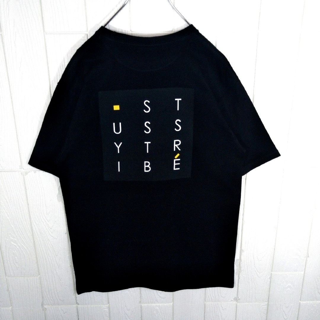 STUSSY - 【STUSSY】センターロゴ&ボックスロゴ Tシャツの通販 STUSSY - 【STUSSY】センターロゴ&ボックスロゴ Tシャツの通販