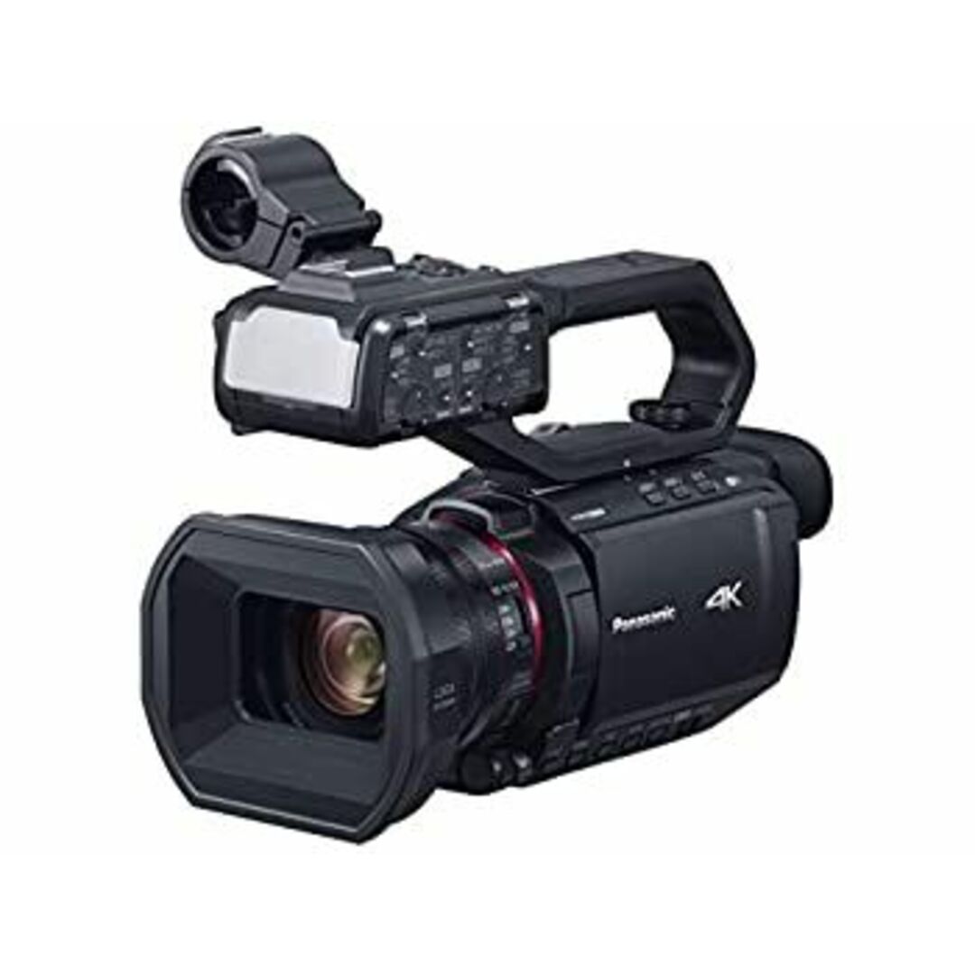 パナソニック 4K ビデオカメラ X2000 SDダブルスロット 光学24倍ズーム ハンドルユニット同梱 ブラック HC-X2000-K スマホ/家電/カメラのカメラ(ビデオカメラ)の商品写真