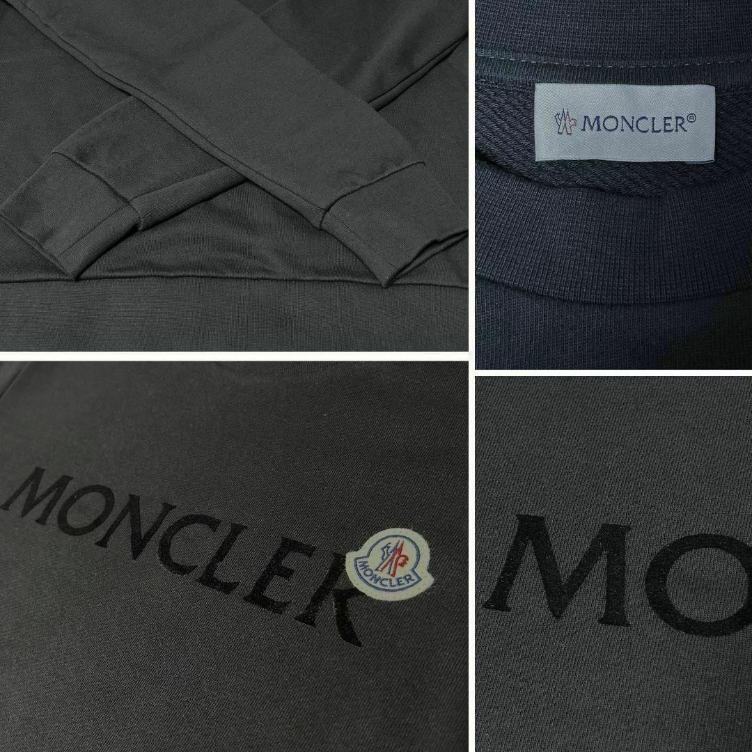 MONCLER - 未使用タグ付き☆MONCLER レタリングスウェット L MONCLER - 未使用タグ付き☆MONCLER レタリングスウェット L