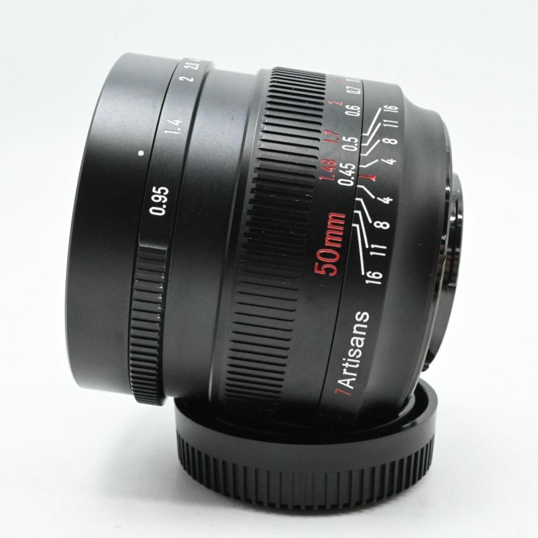 七工匠 50mm F0.95 (マイクロフォーサーズマウント) ブラックの 七工匠 50mm F0.95 (マイクロフォーサーズマウント) ブラックの