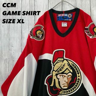 CCM - カナダ製ヴィンテージ古着NHL オタワセネターズ刺繍ロゴ CCM - カナダ製ヴィンテージ古着NHL オタワセネターズ刺繍ロゴ