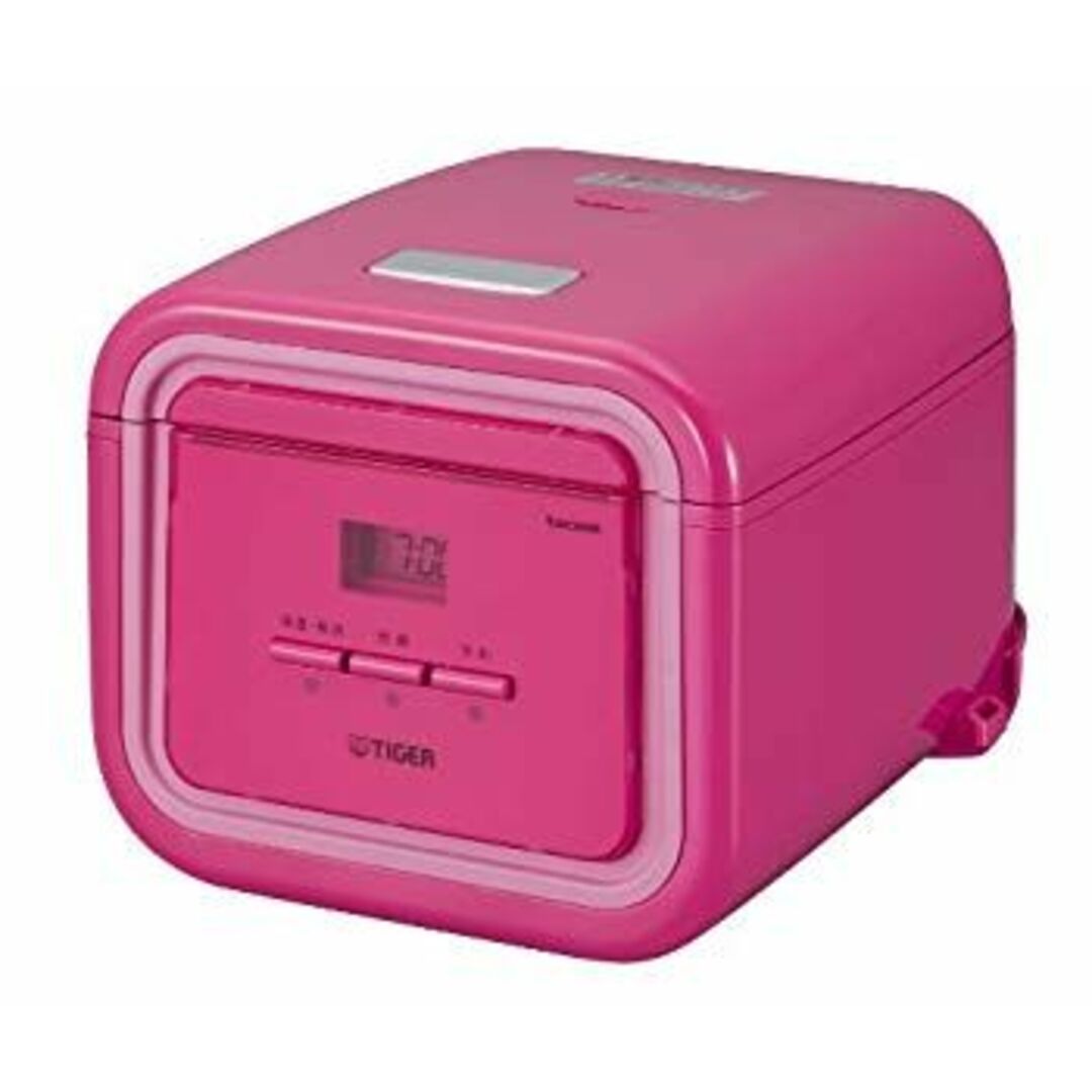 タイガー マイコン炊飯器 「炊きたて」 tacook 3合 パッションピンク JAJ-A551PP 9jupf8b スマホ/家電/カメラの調理家電(炊飯器)の商品写真