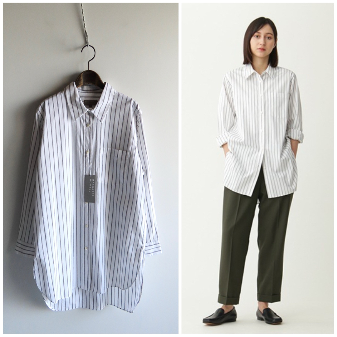 MARGARET HOWELL - 新品22SS マーガレットハウエル ストライプ MARGARET HOWELL - 新品22SS マーガレットハウエル ストライプ