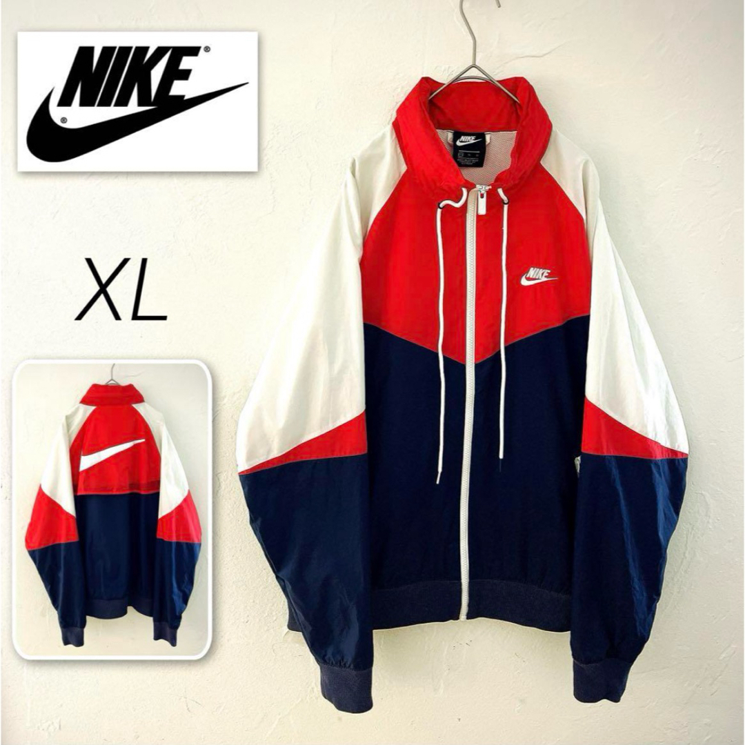 NIKE - NIKE ナイキ ナイロンジャケット XL ベイビー NIKE - NIKE ナイキ ナイロンジャケット XL ベイビー