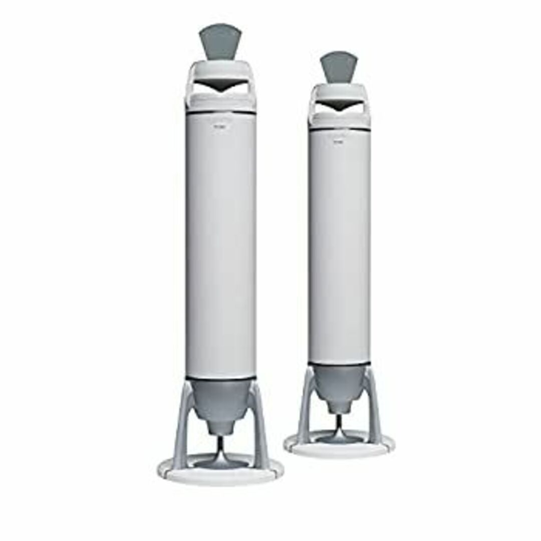 Egretta エグレッタ スピーカー バスレフ・タワー型 リビング 本格 「TS1000」 360°無指向性 アンプ非搭載 フロアスピーカー (スパークルホワイ スマホ/家電/カメラのオーディオ機器(スピーカー)の商品写真