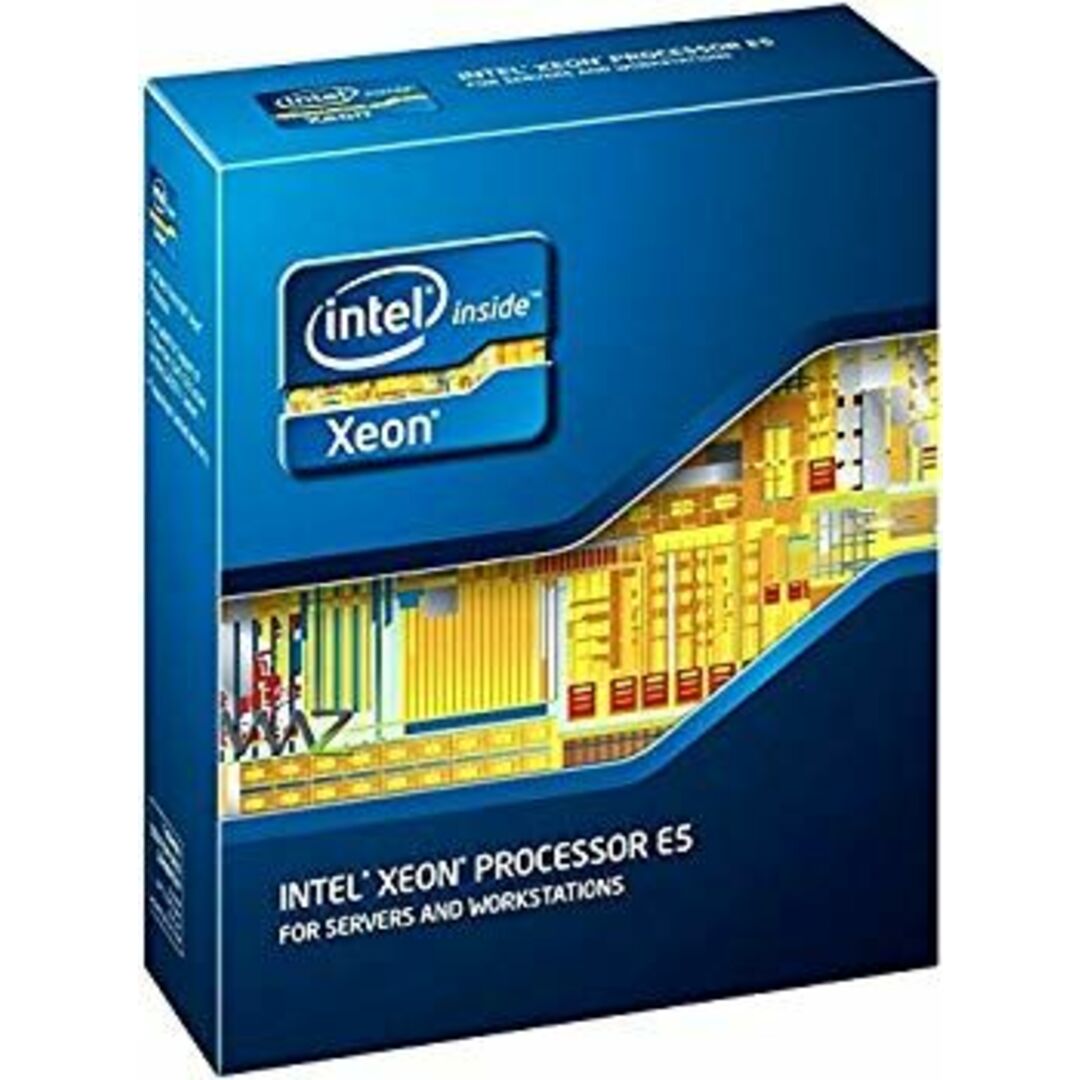 Intel CPU Xeon E5-2407 2.20MHz 10Mキャッシュ LGA1356 BX80621E52407 tf8su2k スマホ/家電/カメラのPC/タブレット(PCパーツ)の商品写真