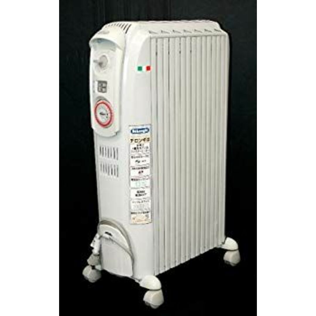 DeLonghi デロンギ D071249ECF オイルヒーター (ラジエーターヒーター) 7枚フィン:X字型/1200W 9jupf8b スマホ/家電/カメラの冷暖房/空調(オイルヒーター)の商品写真
