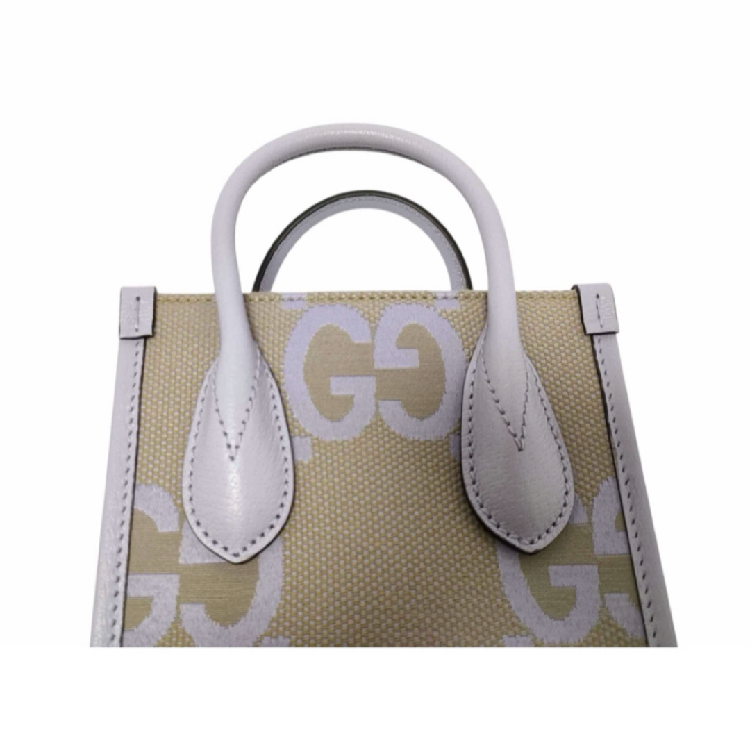 GUCCI - 未使用✨グッチ ジャンボGGストリーム ミニトート 2way GUCCI - 未使用✨グッチ ジャンボGGストリーム ミニトート 2way