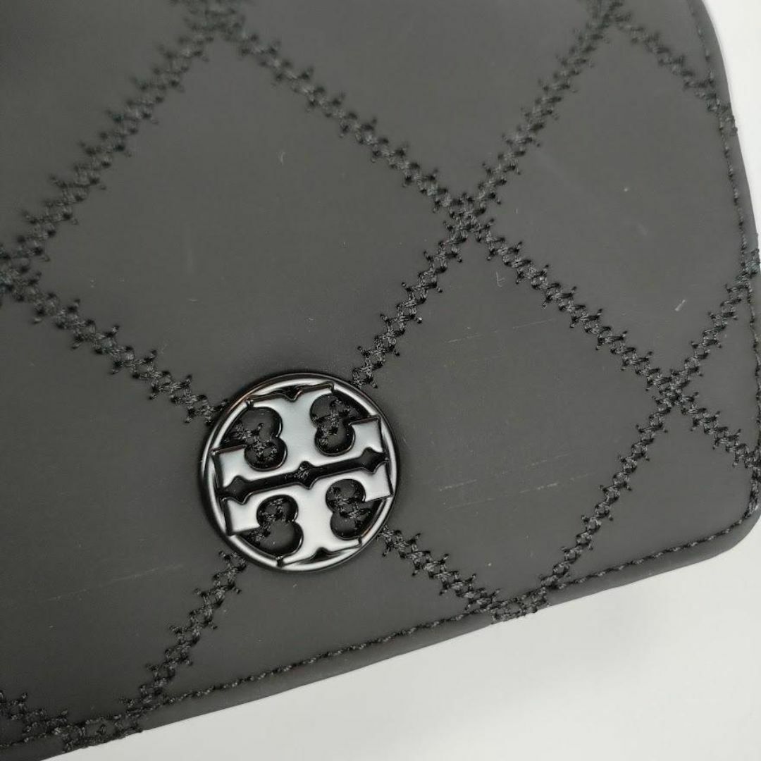 Tory Burch - 未使用級 トリーバーチ 二つ折り財布 キルティング Tory Burch - 未使用級 トリーバーチ 二つ折り財布 キルティング