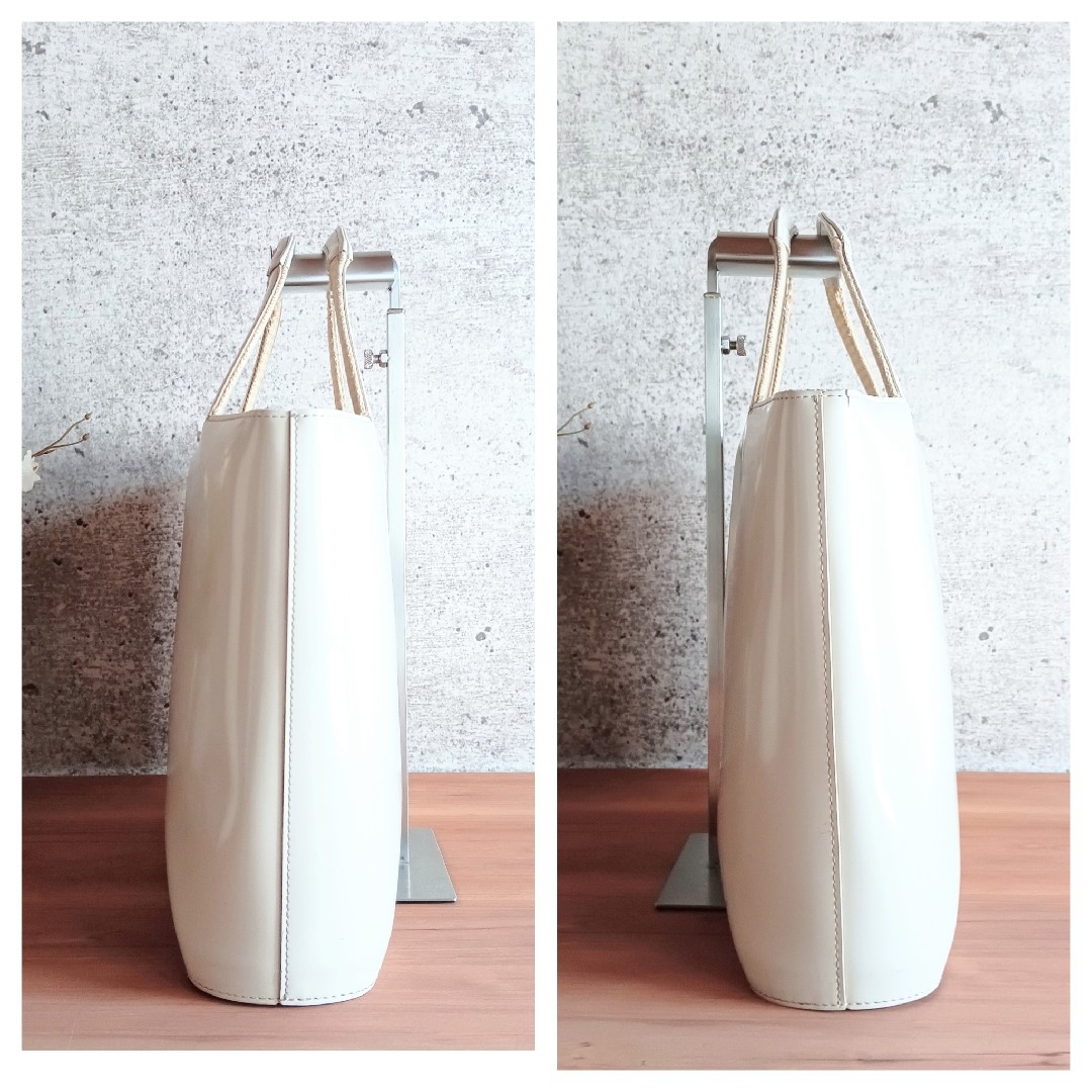 BALENCIAGA - 良品 バレンシアガ エナメル トート ハンドバッグ BALENCIAGA - 良品 バレンシアガ エナメル トート ハンドバッグ