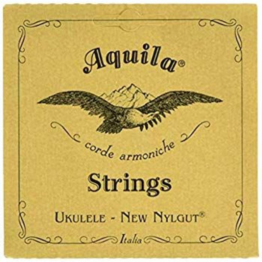 (未使用・未開封品) Aquila アクィーラ ソプラノウクレレ用弦 Low-Gタイプ 60センチメートル 4弦巻線 AQ-LOW-G/S6U 7z28pnb 楽器のウクレレ(その他)の商品写真