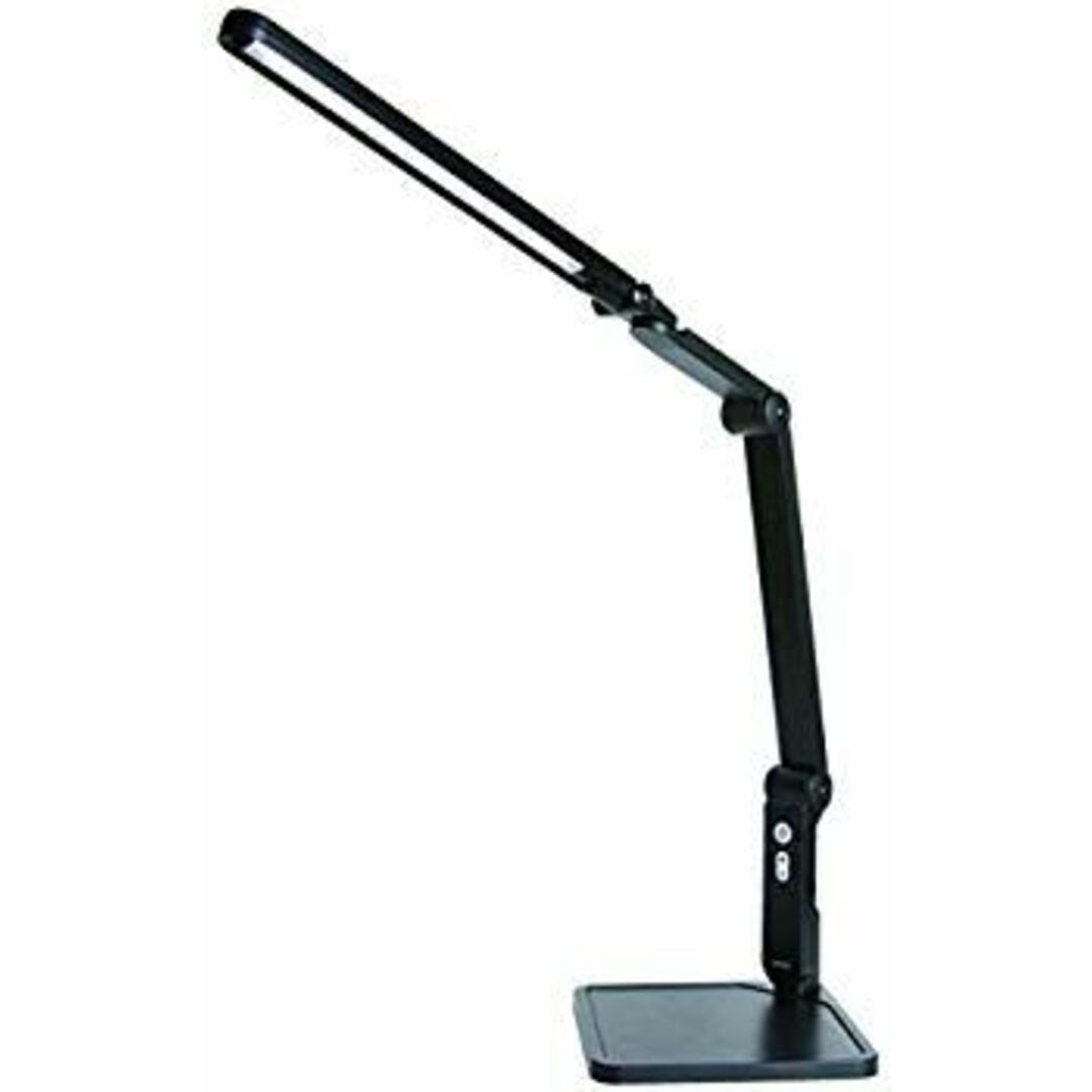 興和 「多重影ができにくい」 高効率LEDデスクライト(スタンドタイプ) ブラック EK320-BK2 d2ldlup インテリア/住まい/日用品のライト/照明/LED(テーブルスタンド)の商品写真