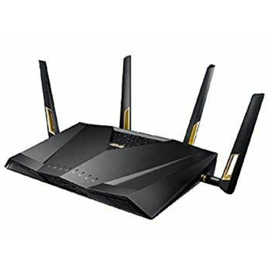 ASUS 次世代の超高速 ゲーミング Wi-Fi ルーター RT-AX88U 11ax デュアルバンド AX6000 4804 + 1148Mbps mxn26g8 スマホ/家電/カメラのPC/タブレット(PC周辺機器)の商品写真